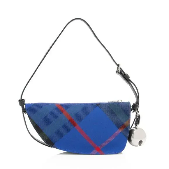 Burberry Check Shield Mini Shoulder Bag